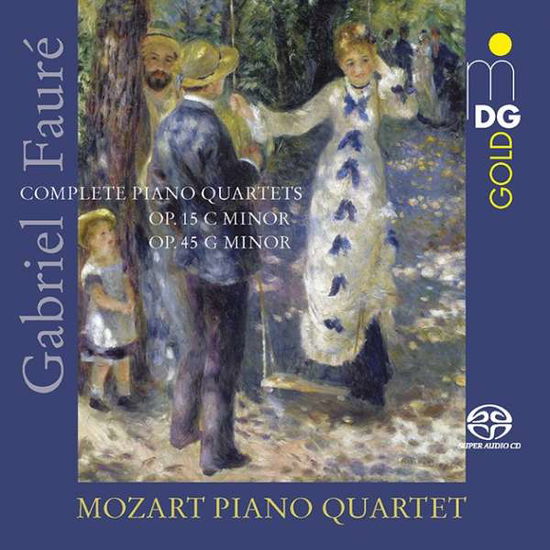 Gabriel Faure: Complete Piano Quartets - Mozart Piano Quartet - Musik - MDG - 0760623212265 - 14. Juni 2019