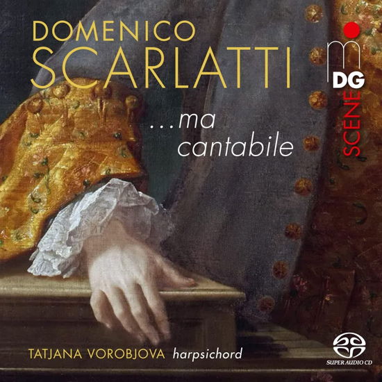 Cover for Tatjana Vorobjova · Domenico Scarlatti: Ma Cantabile: Selected Sonatas (CD) (2022)