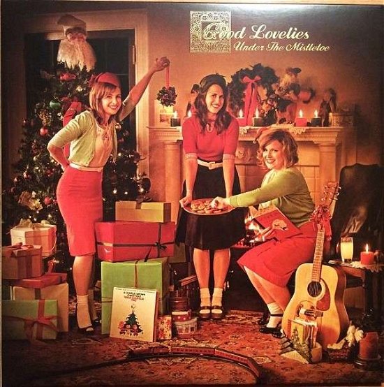 Cover for Good Lovelies · Under the Mistletoe (Red Vinyl) (LP) [Coloured edition] (2024)