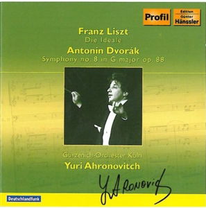 AHRONOVITCH: Dvorak / Liszt - Ahronovitch / Gürzenich Orchester - Musiikki - Profil Edition - 0881488110265 - maanantai 14. maaliskuuta 2011