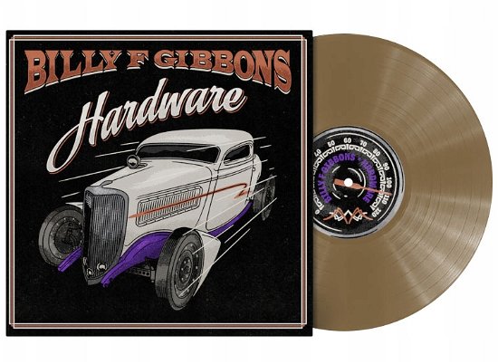 Cover for Billy F Gibbons · Hardware (LP) [Opaque Gold Vinyl edition] (2021)