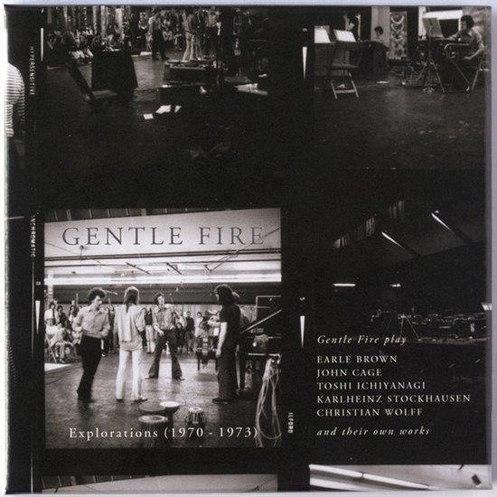 Cover for Gentle Fire · Explorations (1970-1973) (CD) (2020)