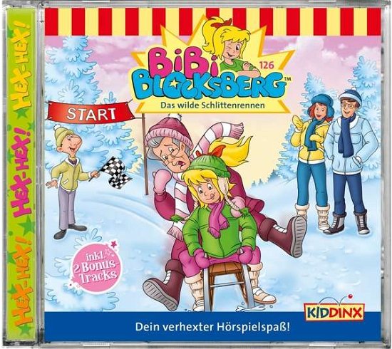 Cover for Bibi Blocksberg · Folge 126:das Wilde Schlittenrennen (CD) (2018)