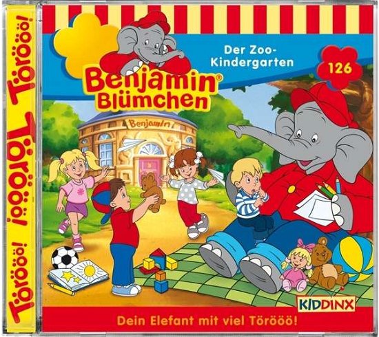 126 Und Der Zoo Kindergar - Benjamin Bluemchen - Música - KIDDINX - 4001504285265 - 19 de fevereiro de 2019