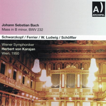 Cover for Bach,j.s. / Ferrier · H-moll Messe Bw 232: Schwarzko (CD) (2012)