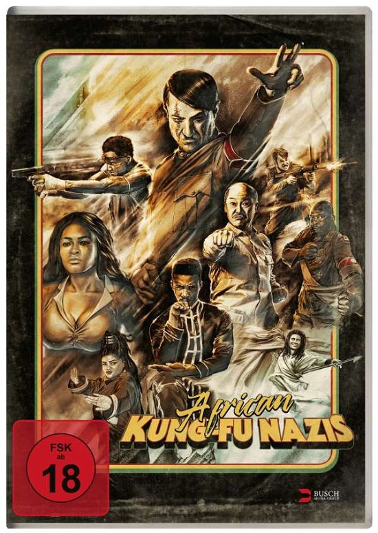 Cover for Stein,sebastian / Nkansah,samuel K. · African Kung Fu Nazis (DVD) (2020)