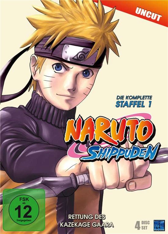 Cover for N/a · Naruto Shippuden - Staffel 1 - Uncut [4 DVDs] (DVD) (2011)