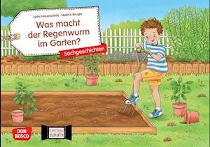 Cover for Lydia Hauenschild · Was macht der Regenwurm im Garten? Kamishibai Bildkartenset (Spielzeug)