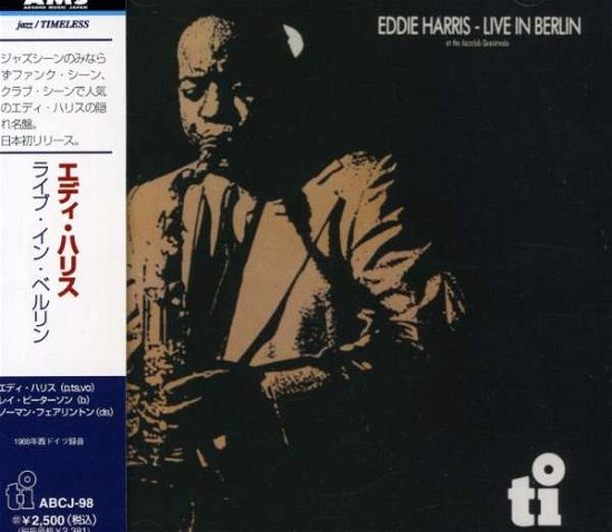 Cover for Eddie Harris · Live in Berlin (CD) (2000)