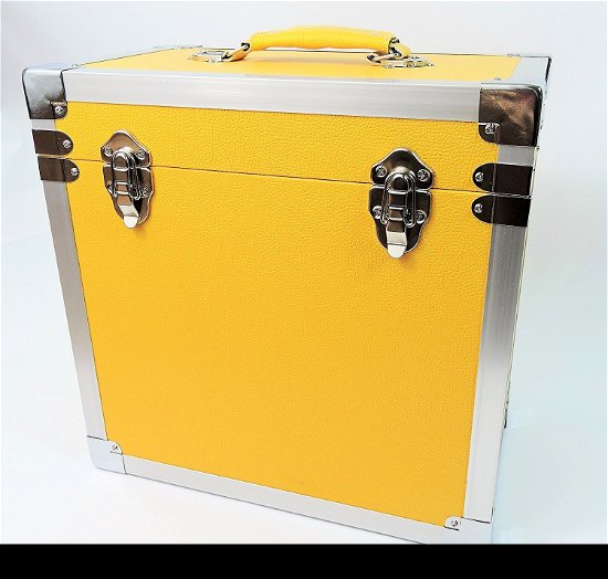 Lp Record Storage Carry Case Yellow - Yellow - Audio & HiFi - STEEPLETONE - 5025088205265 - 