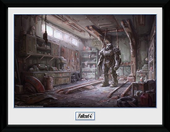 Cover for Fallout · Fallout : Red Rocket Interior (Stampa In Cornice 30x40 Cm) (MERCH)