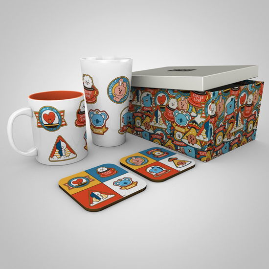 BT21 - Giftbox - Pint, mug & 2 coasters - BT21 - Gadżety -  - 5028486480265 - 15 sierpnia 2020