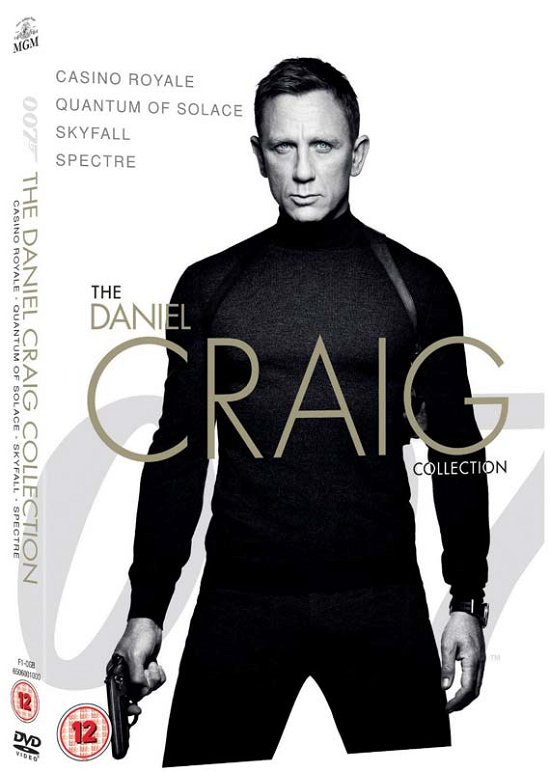 Cover for James Bond The Daniel Craig 4 Film Collection (DVD) (2016)
