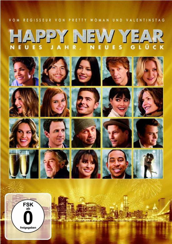 Cover for Halle Berry,jessica Biel,jon Bon Jovi · Happy New Year (DVD) (2012)