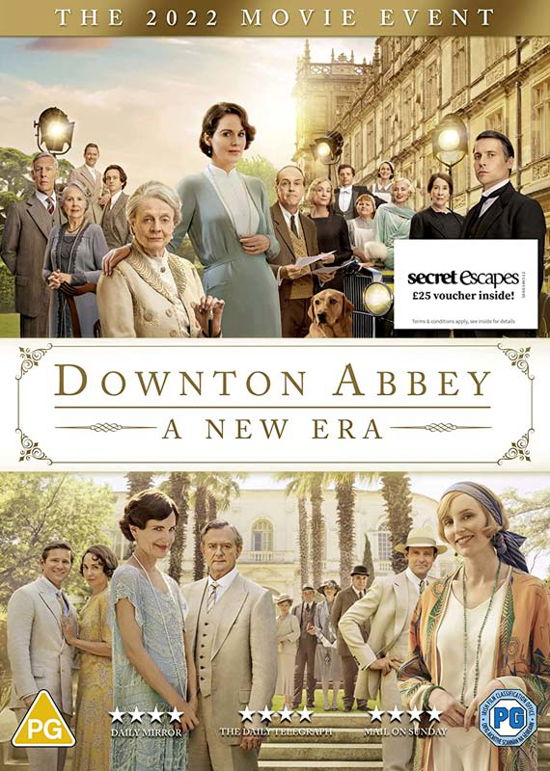 Cover for Downton Abbey - a New Era · Downton Abbey: A New Era (DVD) (2022)