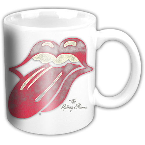 Cover for The Rolling Stones · The Rolling Stones Boxed Standard Mug: Vintage Tongue Logo (Krus) [White edition]