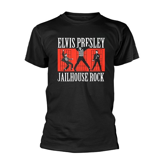 Cover for Elvis Presley · Jailhouse Rock (Black) (T-shirt) [size S] [Black edition] (2020)