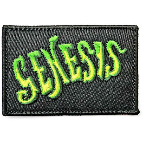 Genesis Standard Woven Patch: Classic Logo - Genesis - Merchandise -  - 5056368600265 - 