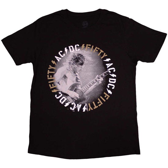 AC/DC Unisex T-Shirt: Angus Live - AC/DC - Koopwaar -  - 5056737235265 - 