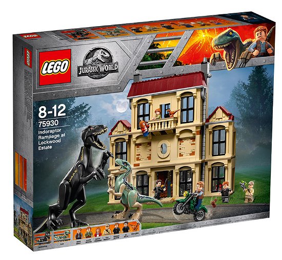 Cover for Lego · 75930 - Jurassic World - Indoraptor Verwuestung Des Lockwood Anwesens (Legetøj) (2018)