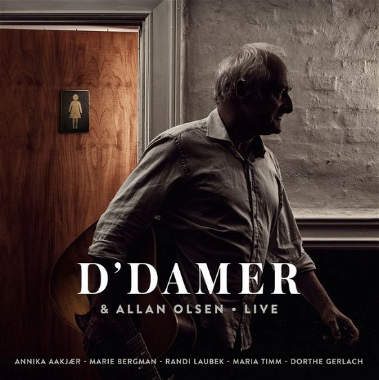 Cover for Allan Olsen · D'Damer &amp; Allan Olsen - Live (LP) (2014)
