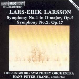 Cover for Lars-Erik Larsson · Symphonies No.1 &amp; No.2 (CD) (1990)