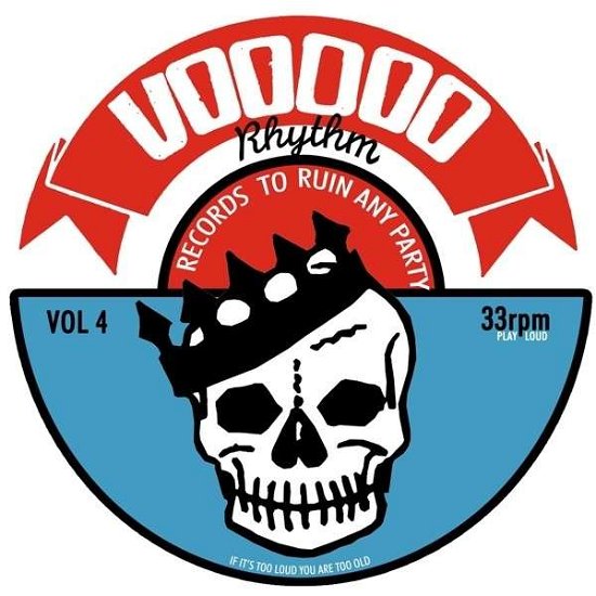 Cover for Voodoo Rhythm Compilation 4 (CD) (2014)