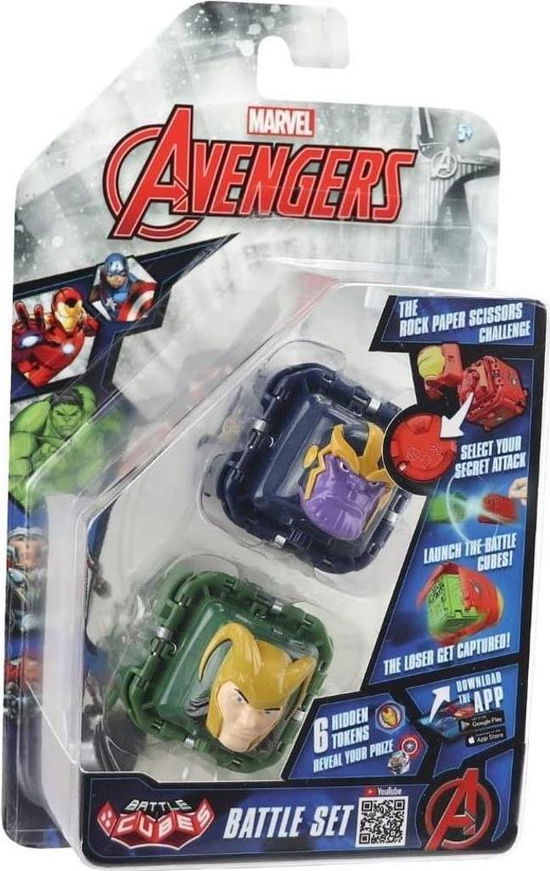 Cover for Marvel Avengers Battle Cubes · Thanos Vs Loki ( 38048 ) (Toys)