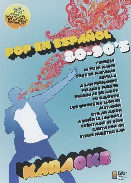 Karaoke Pop en Espanol 80-90's,DVD - V/A - Livres - BLANCO Y NEGRO - 8421597094265 - 9 décembre 2016