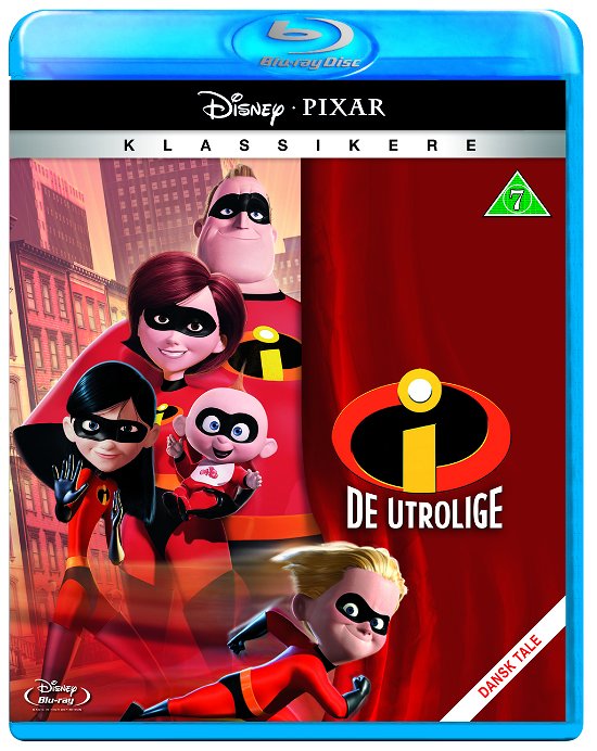Cover for Disney · De Utrolige (The Incredibles) (Blu-ray) (2011)