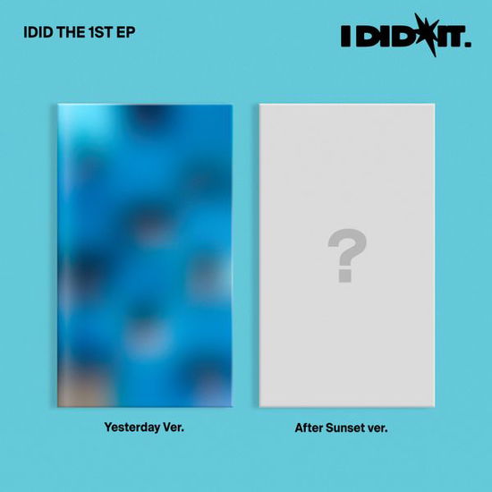 Cover for Idid · I Did It (CD/Merch) [Random Photobook edition] (2025)