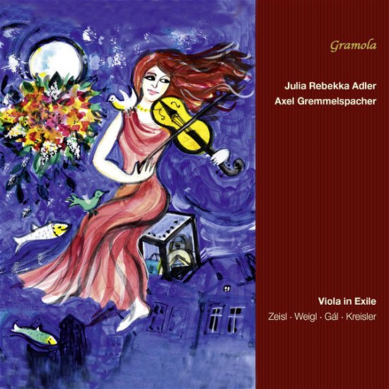 Cover for Gal / Zeisl / Weigl / Adler / Gremmelspacher · Viola in Exile (CD) (2014)