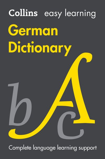 Cover for Collins Dictionaries · Easy Learning German Dictionary: Trusted Support for Learning - Collins Easy Learning (Paperback Bog) [9 Revised edition] (2019)