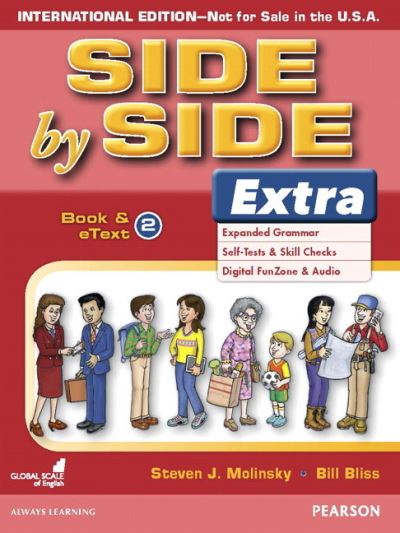 Cover for Bill Bliss · Side by Side Extra 2 Student's Book &amp; eBook (International) (Paperback Book) (2015)