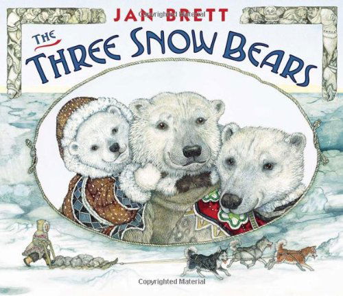 Cover for Jan Brett · The Three Snow Bears: oversized board book (Kartongbok) [Brdbk edition] (2013)