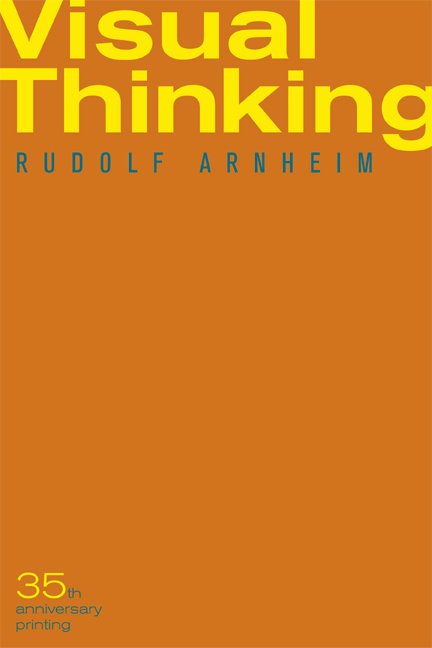 Cover for Rudolf Arnheim · Visual Thinking (Taschenbuch) (2004)