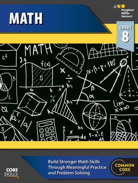 Cover for Steck-vaughn Company · Steck-vaughn Core Skills Mathematics: Workbook Grade 8 (Paperback Book) (2013)