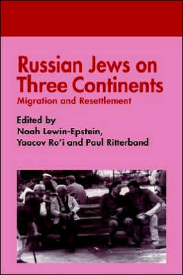 Cover for Lewin-epstein · Russian Jews on Three Continents: Migration and Resettlement (Hardcover bog) (1997)