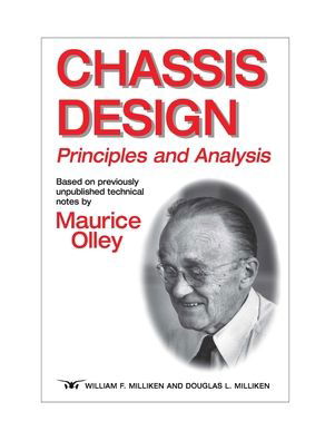 Chassis Design: Principles and Analysis - Premiere Series Books - William F. Milliken - Books - SAE International - 9780768008265 - February 28, 2002