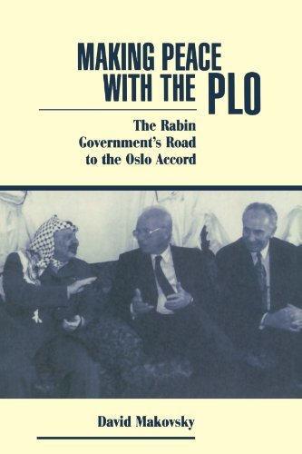 Cover for David Makovsky · Making Peace With The Plo: The Rabin Government's Road To The Oslo Accord (Pocketbok) (1995)