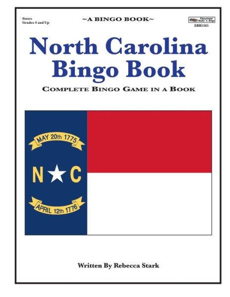 Cover for Rebecca Stark · North Carolina Bingo Book (Paperback Book) (2016)