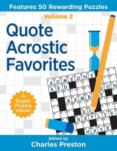 Cover for Charles Preston · Quote Acrostic Favorites (Paperback Book) (2018)