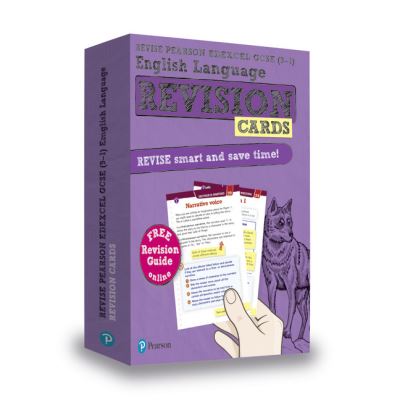 Cover for Emma Clark · Pearson REVISE Edexcel GCSE English Language: Revision Cards Incl. online revision - for 2025, 2026 exams - Pearson Revise (Book) (2019)