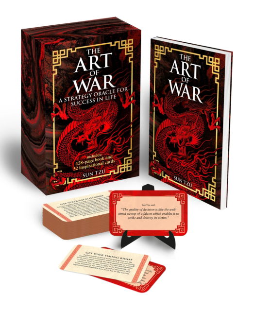 Cover for Sun Tzu · The Art of War Book &amp; Card Deck: A Strategy Oracle for Success in Life: Includes 128-page Book and 52 Inspirational Cards - Arcturus Oracle Kits (Taschenbuch) (2022)