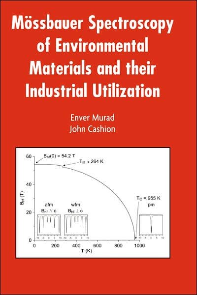 Cover for Murad, Enver (Bayerisches Geologisches Landesamtfuer Fuer Umwelt, Marktredwitz, Germany) · Mossbauer Spectroscopy of Environmental Materials and Their Industrial Utilization (Hardcover Book) (2003)