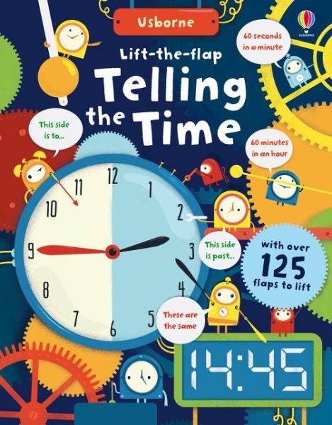 Cover for Rosie Hore · Lift-the-Flap Telling the Time - Lift-the-flap Maths (Kartonbuch) [UK edition] (2016)