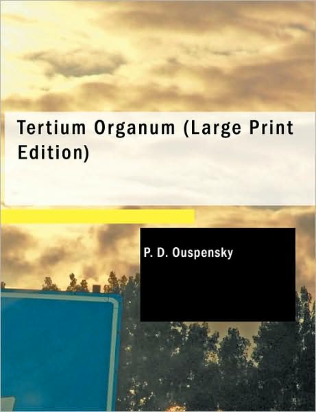 Cover for P D Ouspensky · Tertium Organum (Paperback Book) (2009)