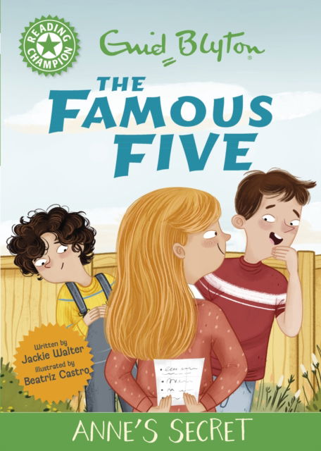 Cover for Jackie Walter · Reading Champion: The Famous Five: Anne's Secret: Green Band 5 (Hardcover Book) (2026)