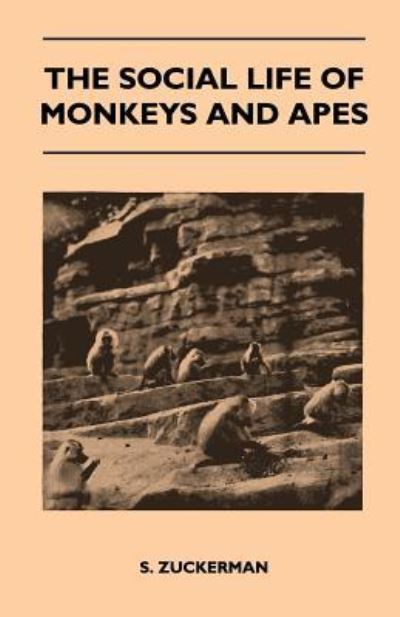 The Social Life of Monkeys and Apes - S Zuckerman - Boeken - Mellon Press - 9781446541265 - 4 maart 2011