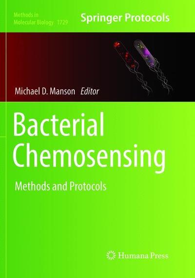 Cover for Bacterial Chemosensing (Book) [Softcover reprint of the original 1st ed. 2018 edition] (2019)